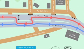ACCESO NORTE: MODIFICACIONES EN EL TRNSITO DURANTE LA CRIOLLA